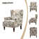 Anndi Upholstered Wingback Accent Chair