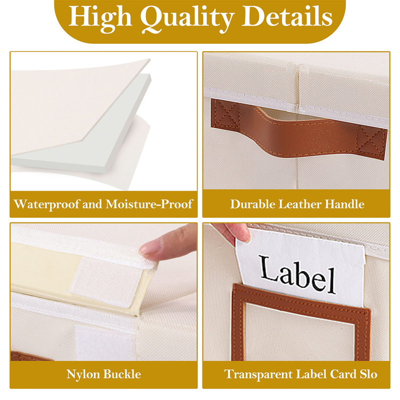 Rebrilliant Fabric Underbed Storage, Beige
