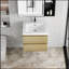 Meuble-lavabo mural 30 po avec lavabo, meuble-lavabo mural moderne-352380696
