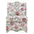 Rose et chinois sarcelle clair