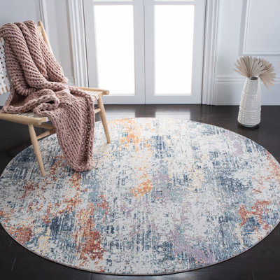 Crystal Performance Abstract Rug