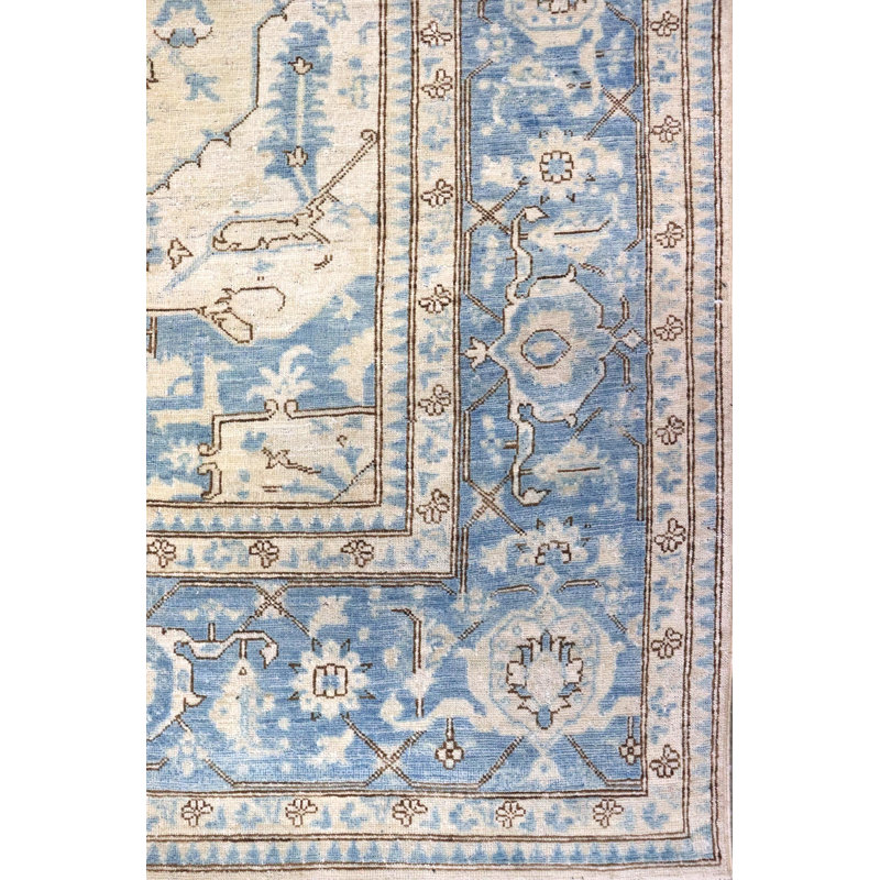 One-of-a-Kind 7'8" X 9'8" New Age Wool Area Rug in