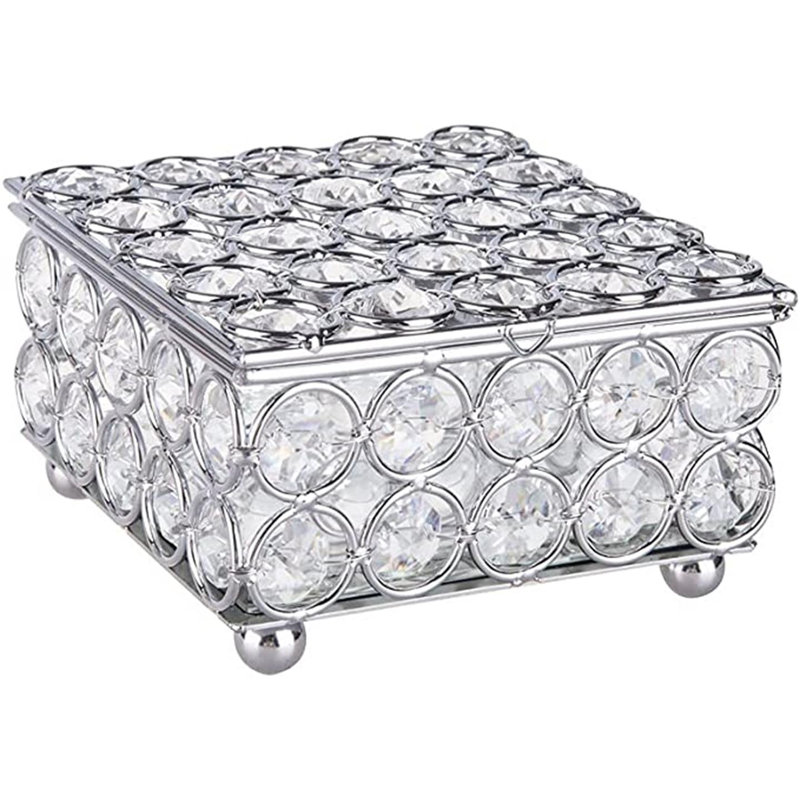 Boîte à bijoux en cristal