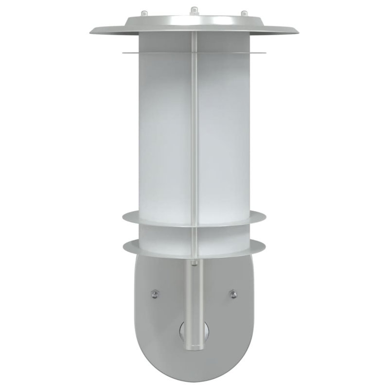 Davinee Plug-in 1 Light Outdoor Wall Light, Silver