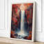 Canyon Cascade Rustic - Wrapped Canvas-1815497011-1815497012