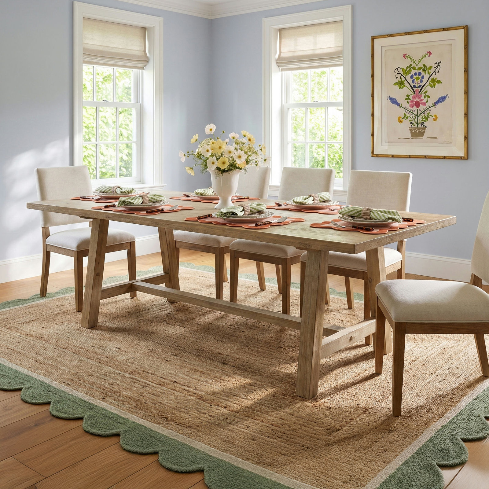 Alexa 79'' Dining Table, Brushed Smoke
