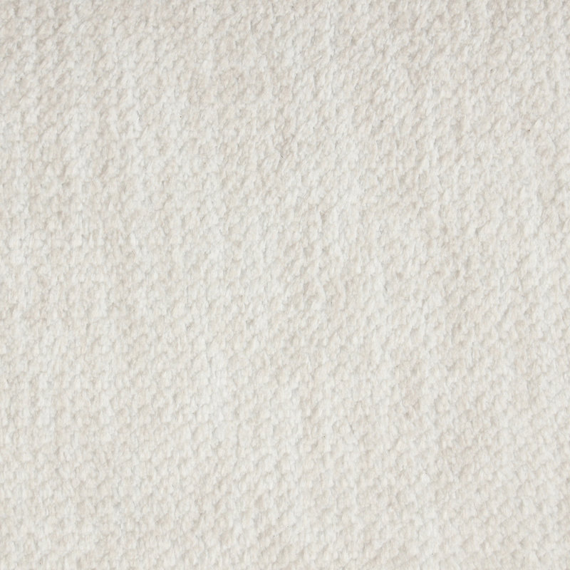Canapé modulaire en U de style contemporain en chenille, Blanc