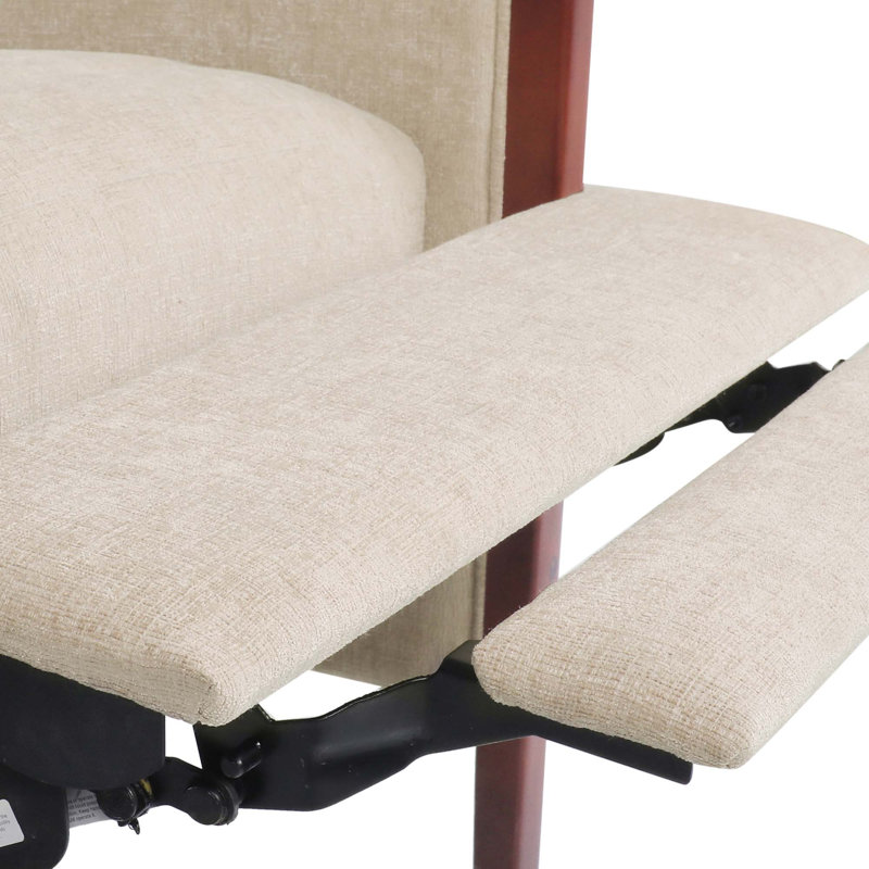Modern Living Room Recliner Accent Recliner, Sand