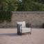 Athens Club Chair + Linen Cushion