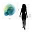 «Evolving Planets IV», impression sur verre