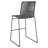 Upholstered Counter Stool with Steel Frame-1397083738