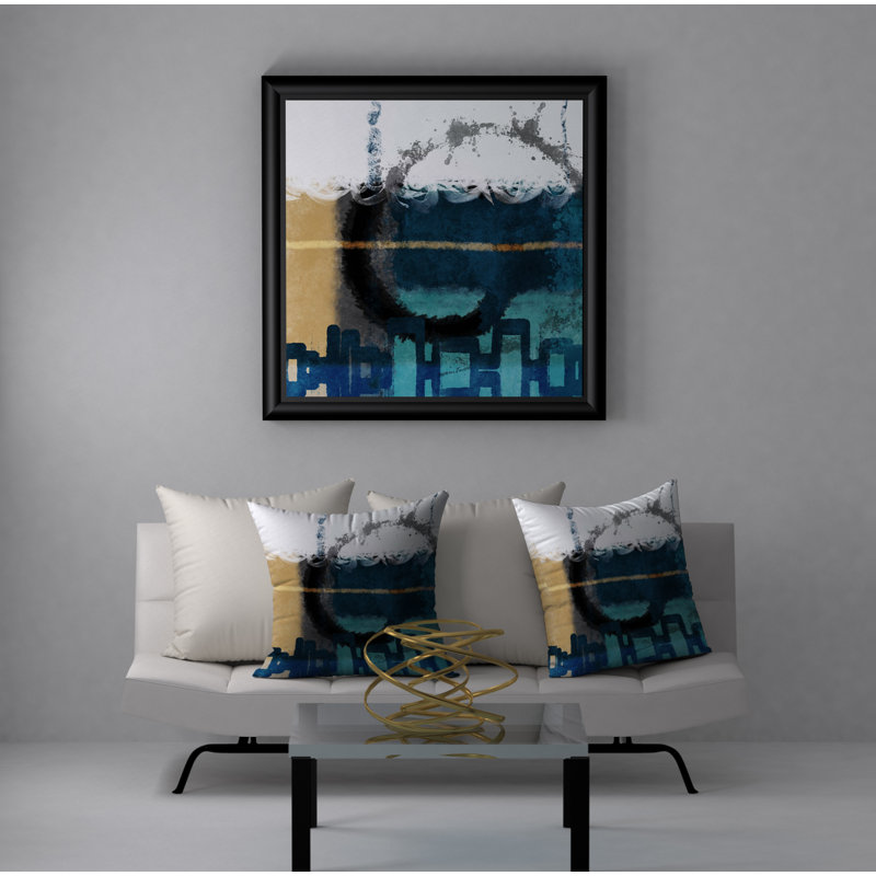 Housse de coussin décoratif carrée écoénergétique, 24 po x 24 po