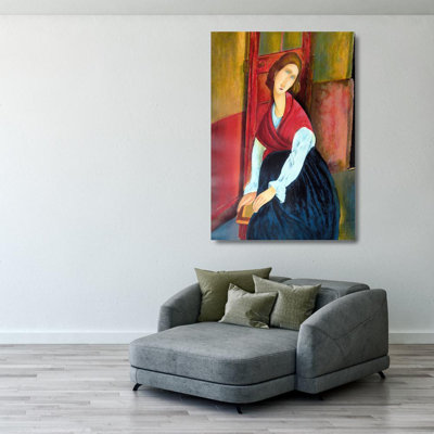 Portrait de Jeanne Hbuterne