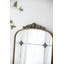 Miroir arqué 24 "x 48,5" doré antique avec cadre en métal, miroir pleine longueur pour vestibule de salle de bain de salon