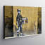 Banksy Hip Hop Kid Gangsta 1 Piece Wall Art on Canvas-729562365