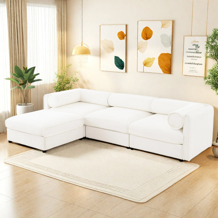 Sectional Sofa Wayfair Seater Sofa 4-Piece 109