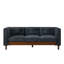 Canapé à accoudoirs carrés en chenille de 78 pouces-1253079059