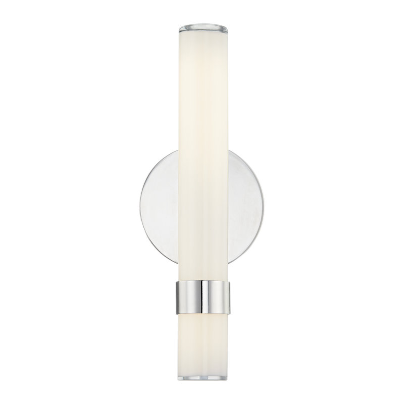 Madison 1 - Light LED Bath Bar, Polished Nickel