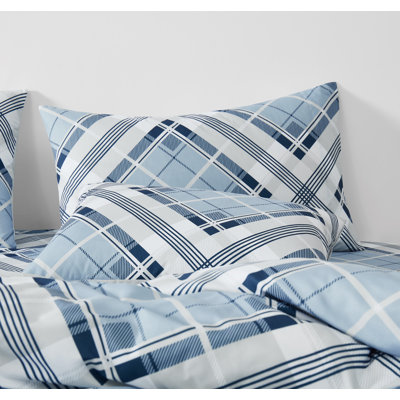 Truly Soft Lars Plaid Microfiber Duvet Set