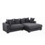 Canapé modulaire 2 pièces rembourré-1255789847