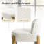 Fauteuil d'appoint moderne 28 po avec pieds en bois massif Holmgren-2081097402