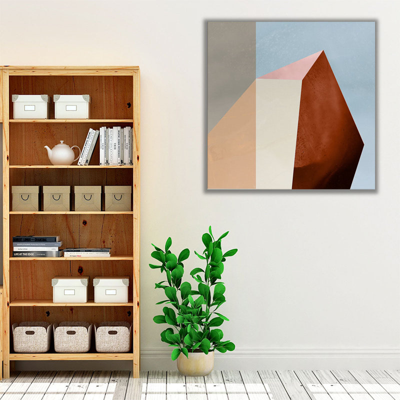 Essentially Minimal IV - reproduction d'art sur toile, H 12 po x l 12 po