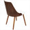 Chaise d'appoint Mid-Century Modern
