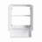 24" Bathroom Wall Cabinet, Soft Close Doors, Float Mounting Design (KD-Packing)