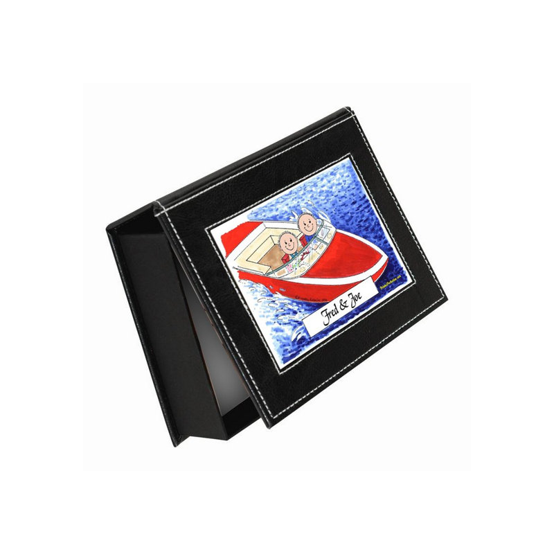 Faux Leather Memory Box