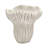 9.3X9x8.7" Sand And Cement Coral Planter With Textured Beige Finish