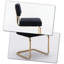 Chaise parsons en métal Ralpha-1272999235