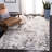 Abstract Grey/Dark Grey Area Rug-1677946208