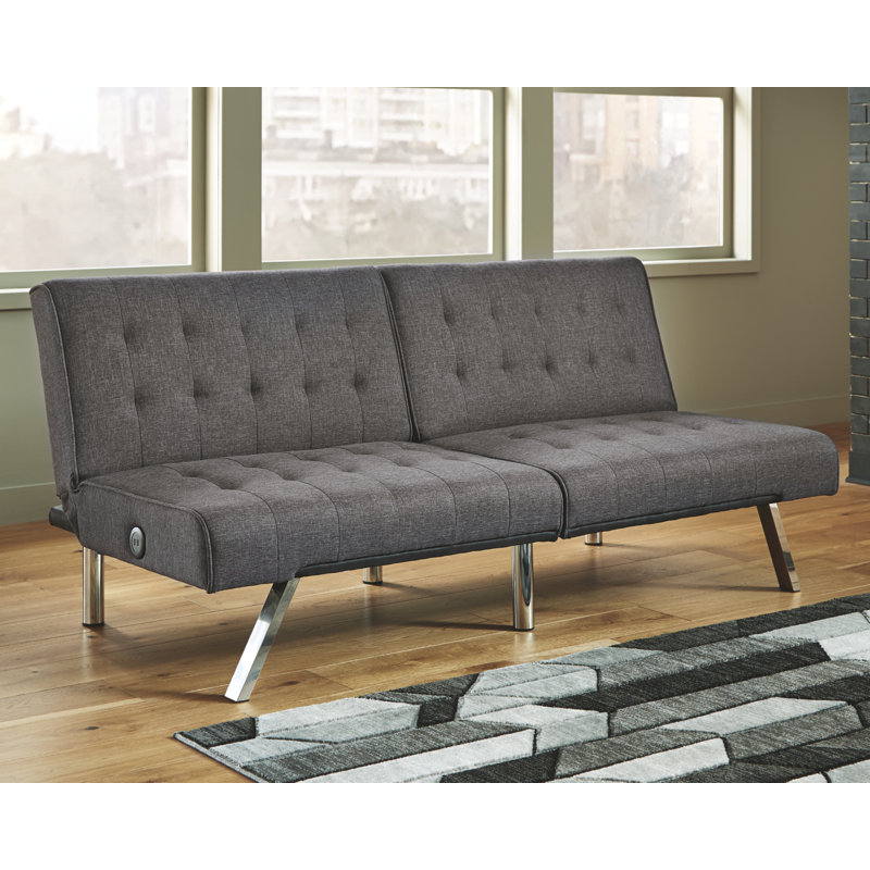 Carrye Twin 71'' Upholstered Convertible Sofa