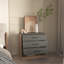 Commode, 3 tiroirs, 1 tablette