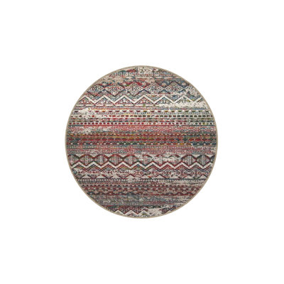 Machine Washable Straw Pattern Woven Base Rug