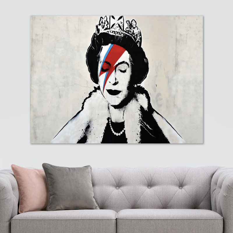 Ziggy Queen - Wrapped Canvas Print, 61cm H x 81cm W x 4cm D