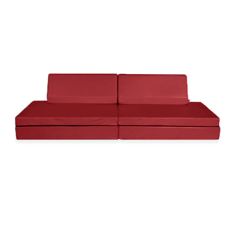 Blocksy Enhanced in Crimson Colored Enhanced Fabric Designed for Active and Imaginative Play, Enhanced Blocksy Crimson