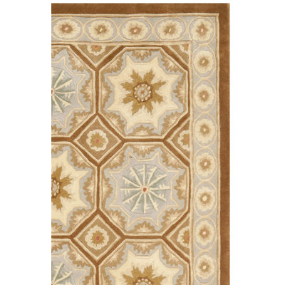 Naples Wool Floral Indoor Rug