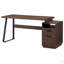 Bureau d'ordinateur à domicile avec tiroirs / dossiers suspendus de format lettre, table d'écriture 65 pouces avec tiroirs