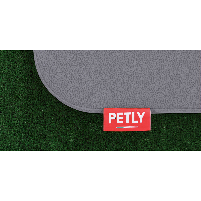 Orthopedic Microfibre Pet Bed, Light Grey, Medium (80cm W x 60cm D)