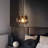 Quitman 1- Light 11.8'' W Dimmable Unique Smoky Glass Single Pendant ETL Certified