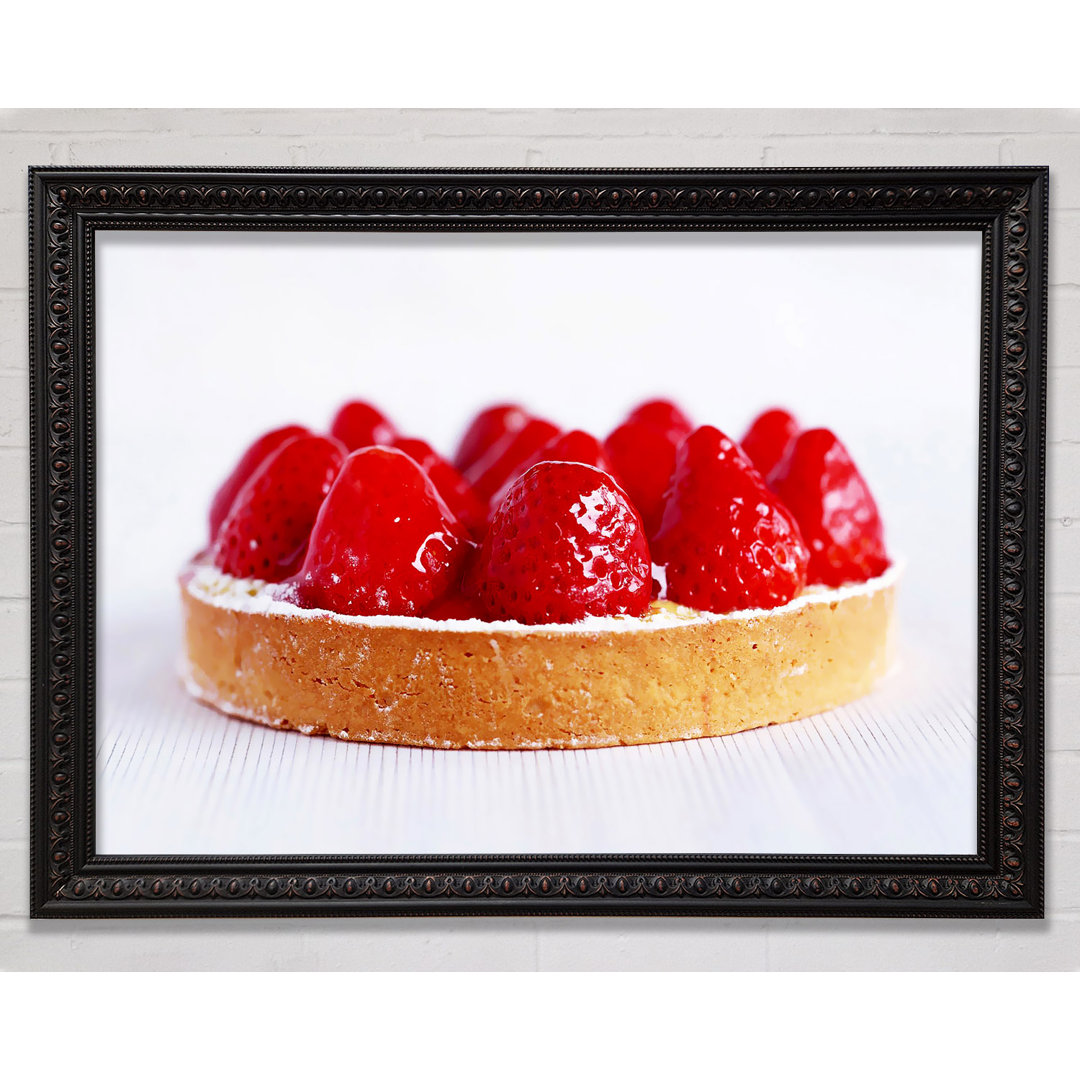 Strawberry Tart - Einzelne Bilderrahmen Kunstdrucke