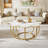 Behrett Flower-Shaped Coffee Table-594917272