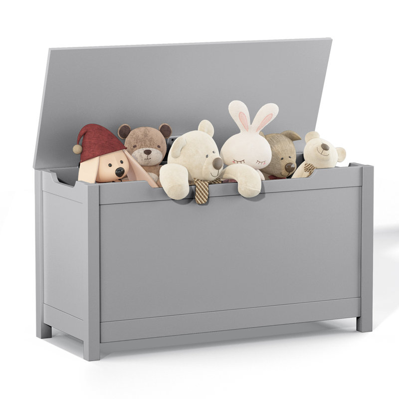 Harriet Bee Decorative Bin, Gray