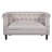 Acworth 54" Linen Rolled Arm Chesterfield Loveseat-1462717802