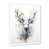 White Single Picture Framed