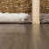Atiran Checkered Shag Brown Area Rug