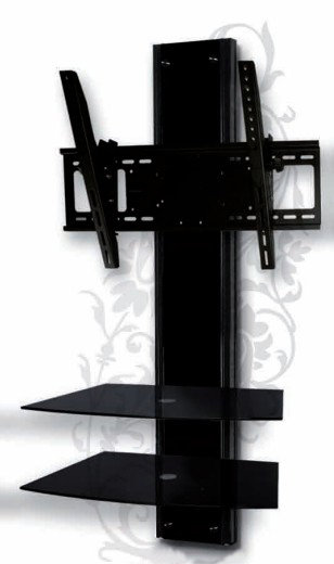 Alhambra Unfinished TV Furniture, Black