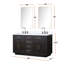 Double Bath Vanity With Faucet Set And Mirrors-111604840