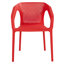 Jan Stackable Outdoor Patio Dining Armchair-1281680295